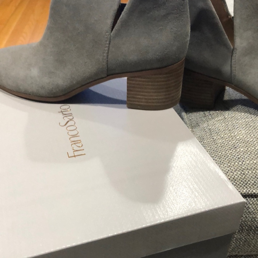 Franco Sarto new suede booties